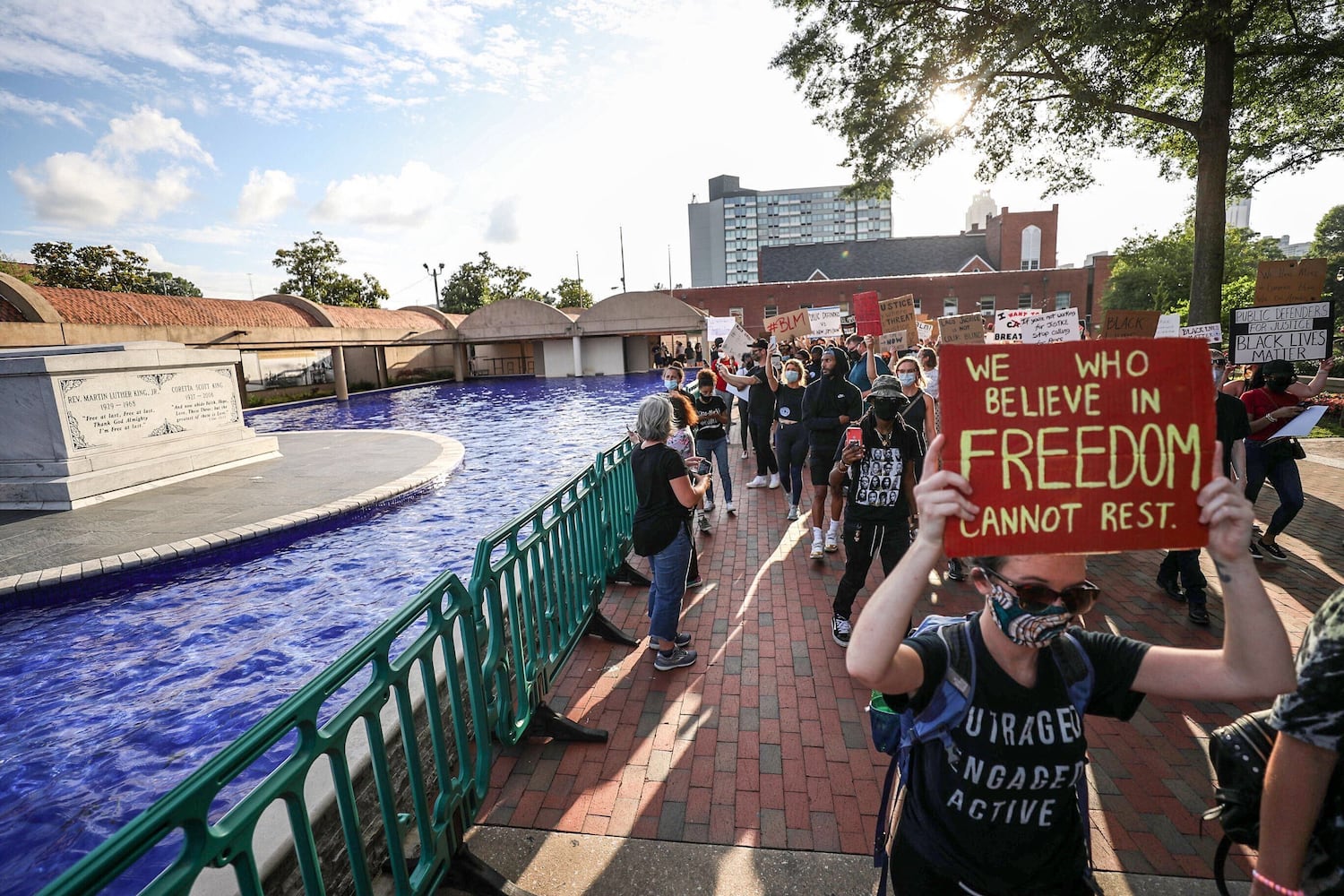 PHOTOS: 11th days of protests in Atlanta