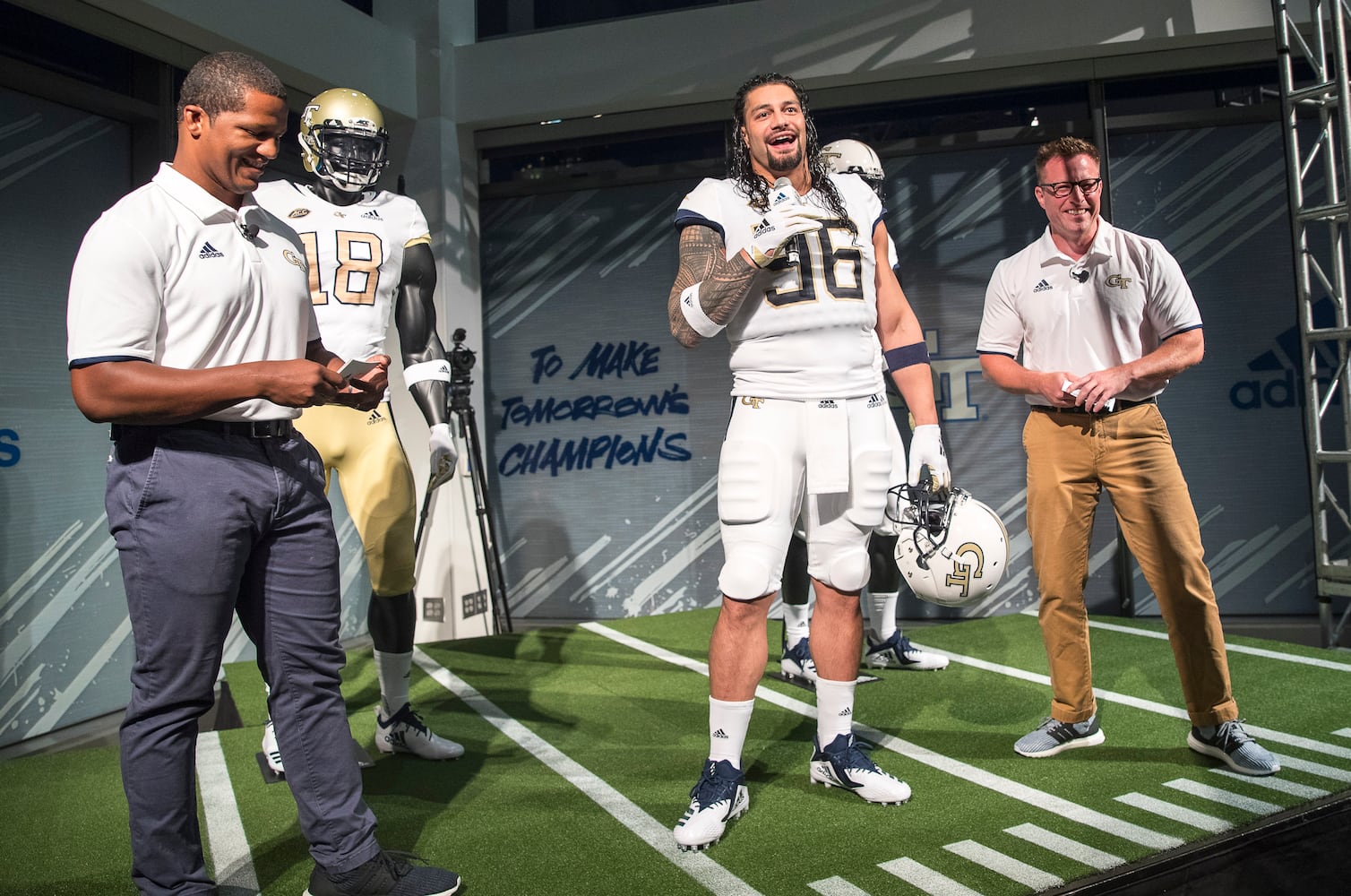 Photos: Georgia Tech unveils new uniforms