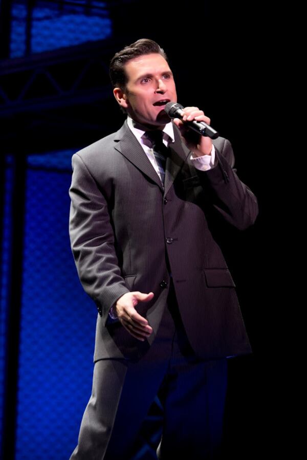 Aaron De Jesus plays Frankie Valli in this road version. Photo: Photo: Jeremy Daniel