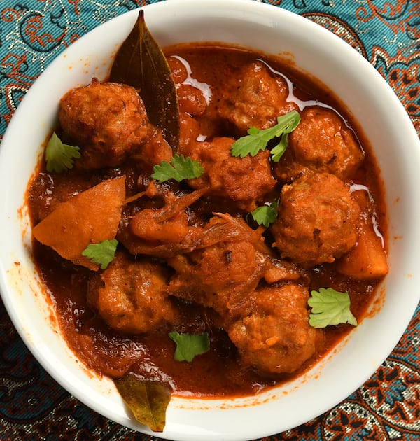 The recipe for Chitol Macher Muithya (Bengali Fish Curry) allows for fish substitutions, and you can adjust the level of heat in the dish. This recipe uses Indian bay leaves, which are not at all like American bay leaves. (Styling by Sukanya Kar Bhowmik / Chris Hunt for the AJC)