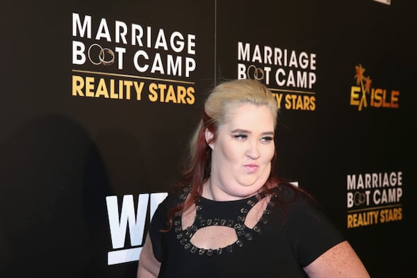 "Mama June" Shannon at the WE tv premiere of "Marriage Boot Camp" on Nov. 19, 2015 in Los Angeles. Photo by Jonathan Leibson/Getty Images for WE tv