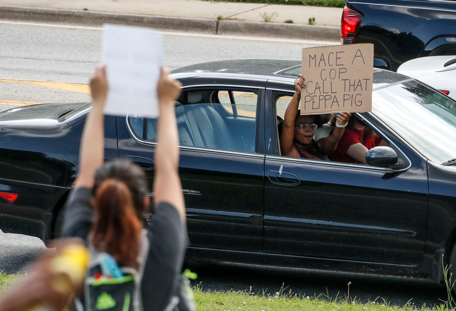 PHOTOS: Protesters gather across metro Atlanta