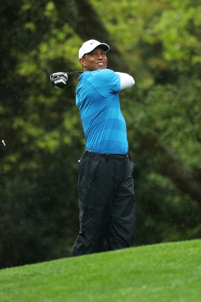 Photos: Tiger Woods’ third round at the Masters