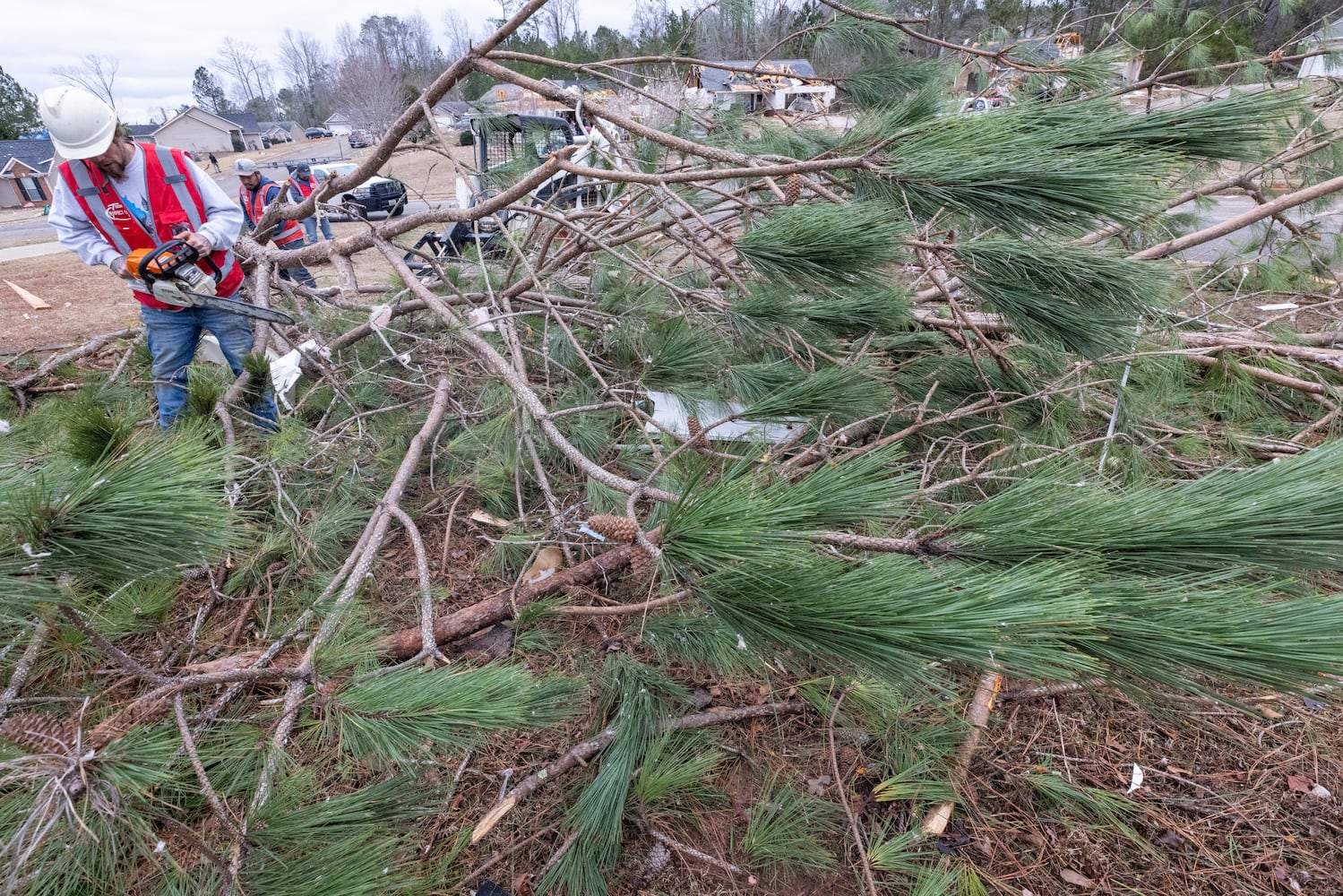 Storm damage  in Lagrange 