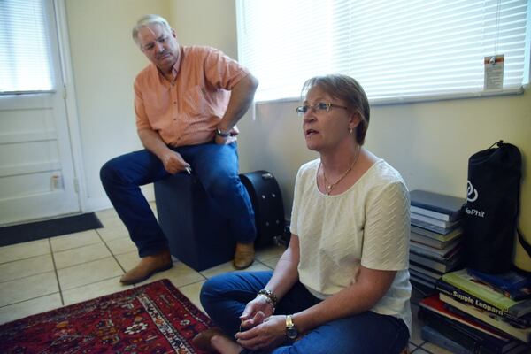 Billie Winner-Davis, the mother of Reality Leigh Winner, and her stepfather Gary Davis talk about their daughter Reality Leigh Winner at Winner’s home in Augusta. Winner, 25, has been accused by the U.S. Department of Justice of sending classified material to a news organization. HYOSUB SHIN / HSHIN@AJC.COM