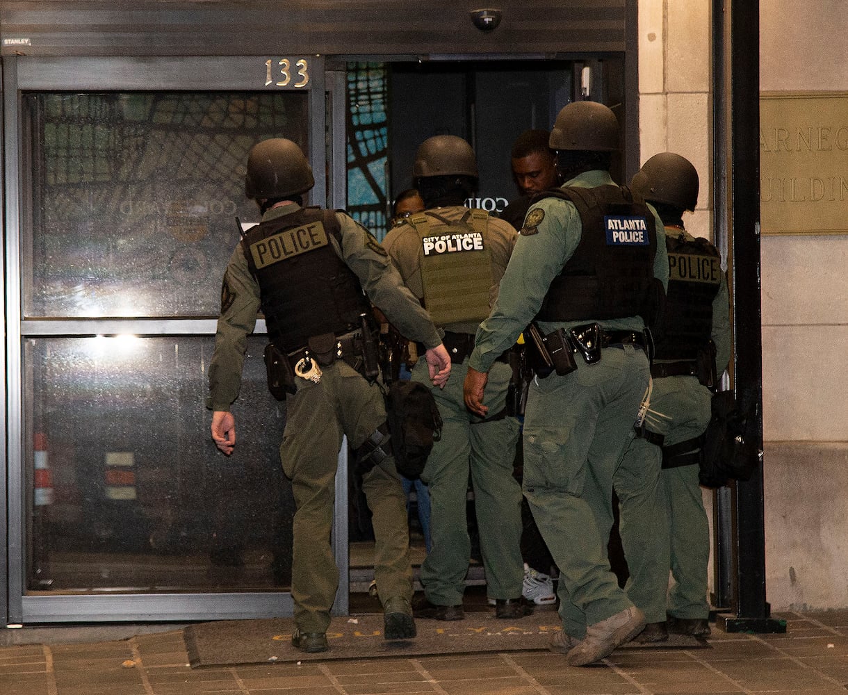 PHOTOS: Atlanta Protests -- the police