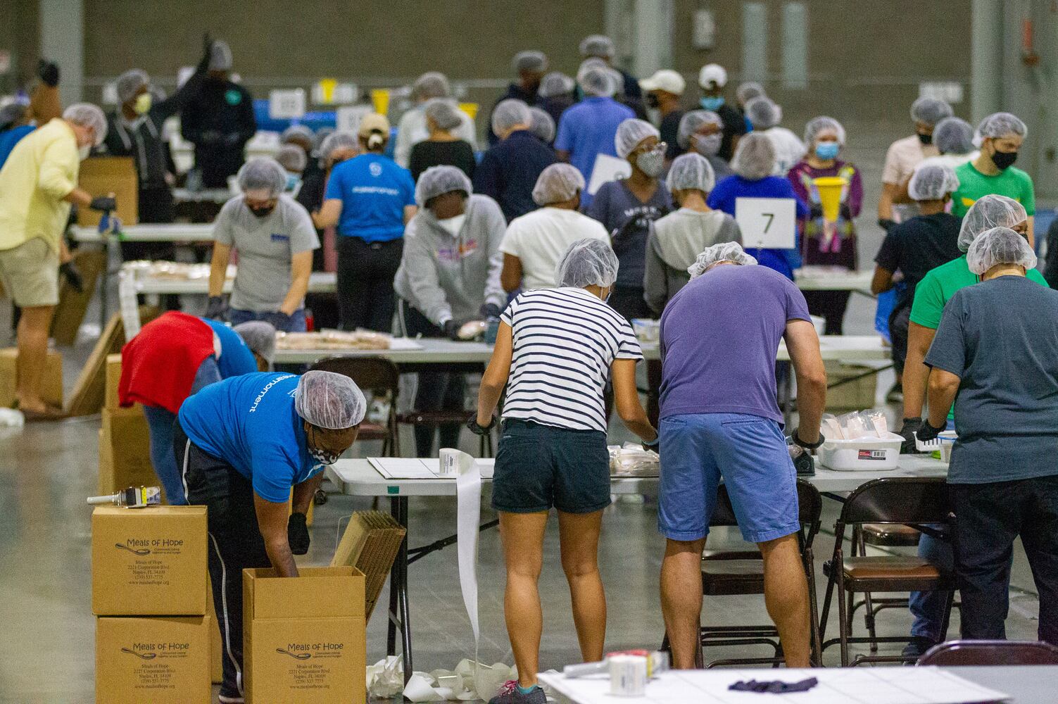 Hundreds of volunteers will pack 200,000 meals for the Atlanta Community Food Bank