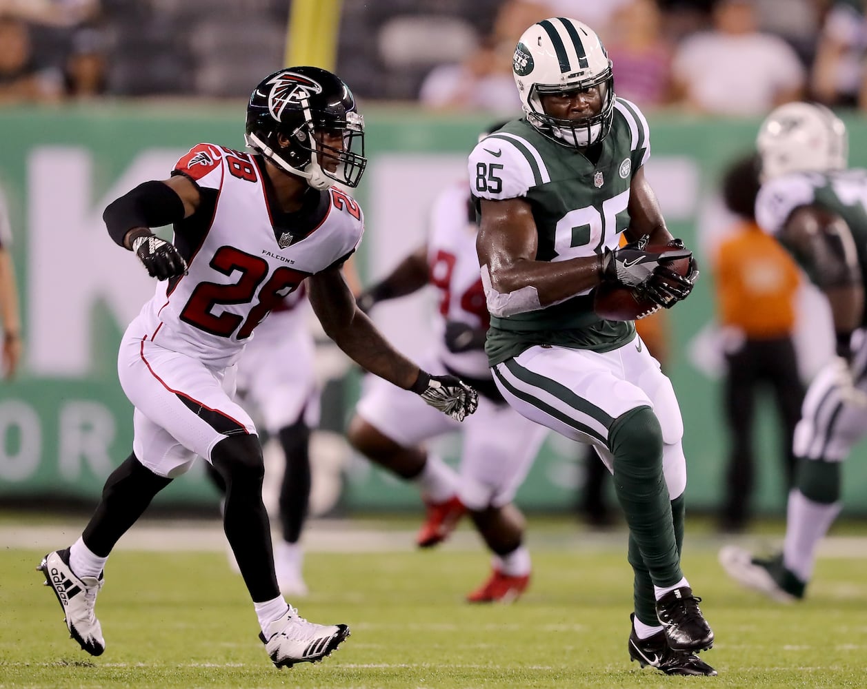 Photos: Falcons face Jets in exhibition opener