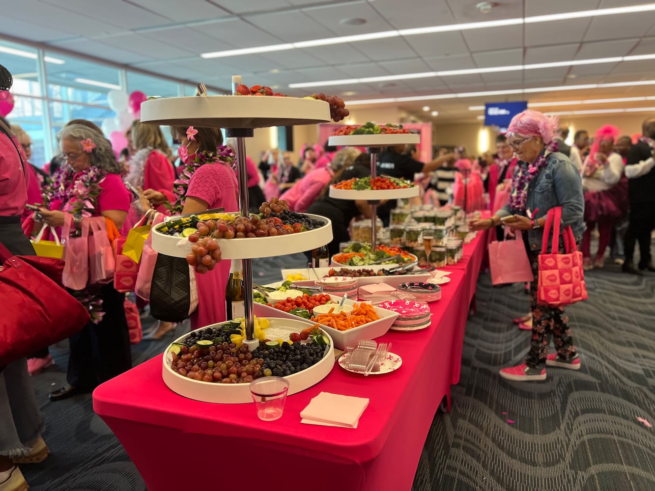 Delta's Pink Plane flight of breast cancer survivors took off Monday