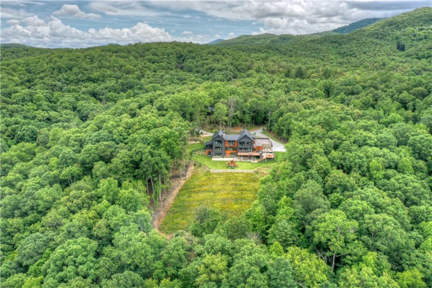 Blue Ridge mountain sanctuary with infinity-edge pool lists for $5.7M