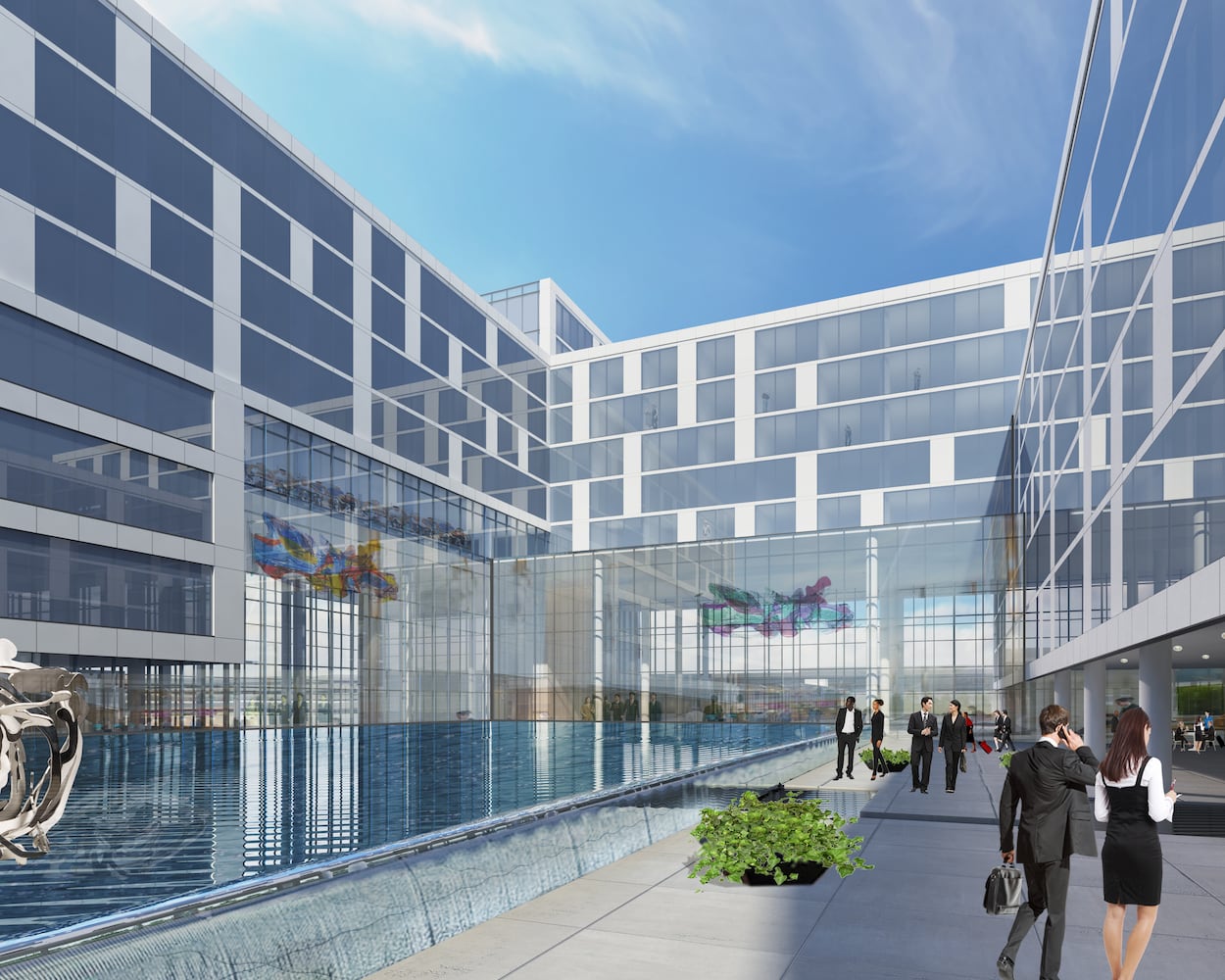 Atlanta airport hotel renderings