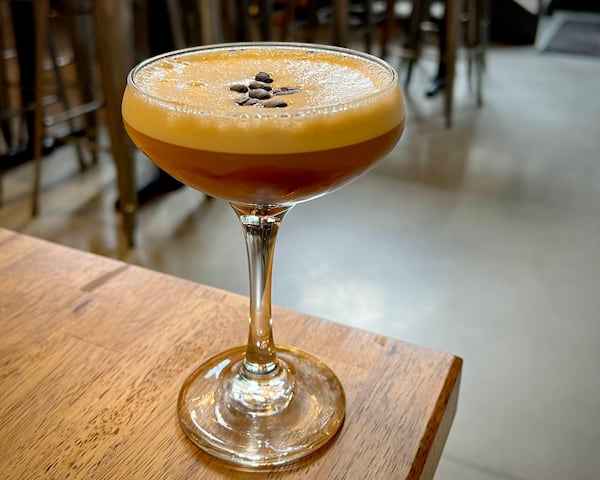 The Bobatini at Lady Ha is a Vietnamese variation on the espresso martini. Henri Hollis/henri.hollis@ajc.com