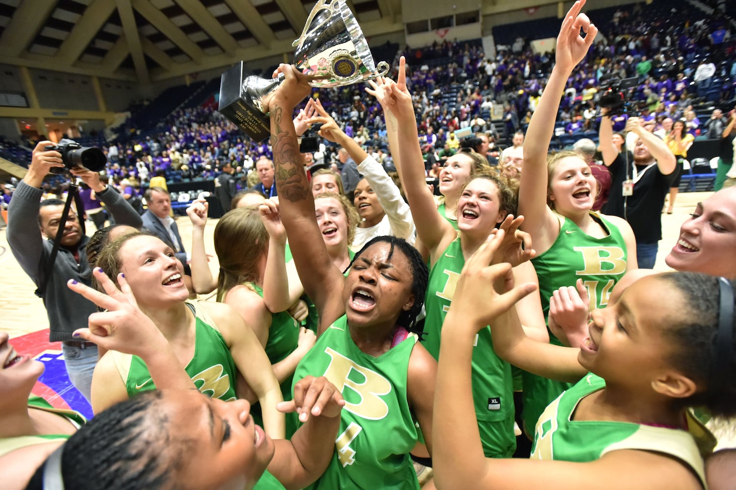 Photos: High school basketball champions crowned