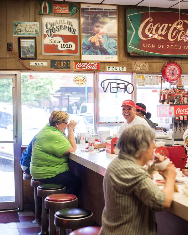 Interacting with customers is what owner Steven Keeth enjoys the most about his job. Courtesy of Visit LaGrange