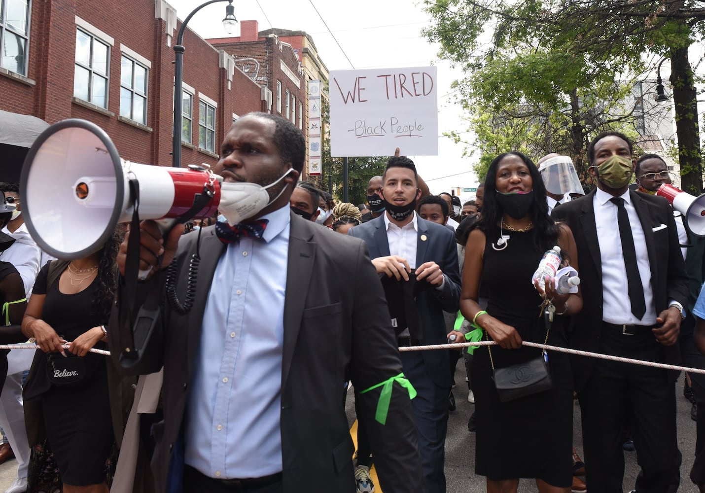 PHOTOS: Protesters gather across metro Atlanta