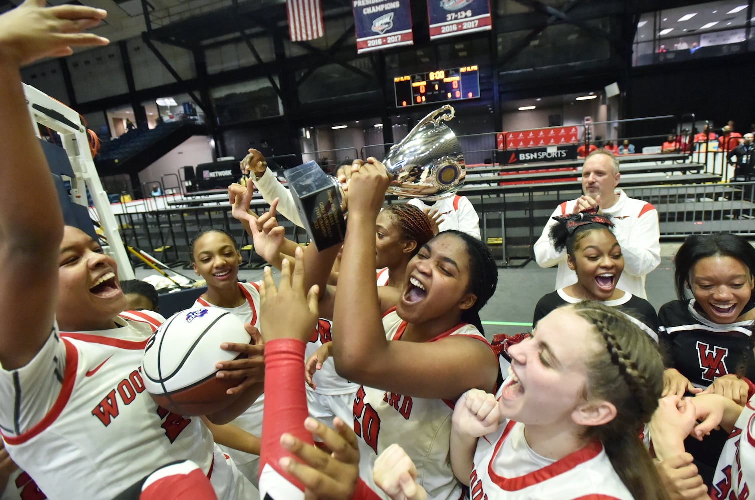 GHSA basketball finals: Forest Park vs. Woodward Academy girls