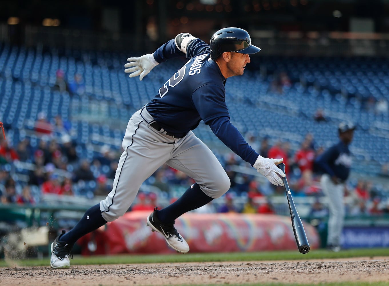 Photos: Braves seek a win over the Nationals