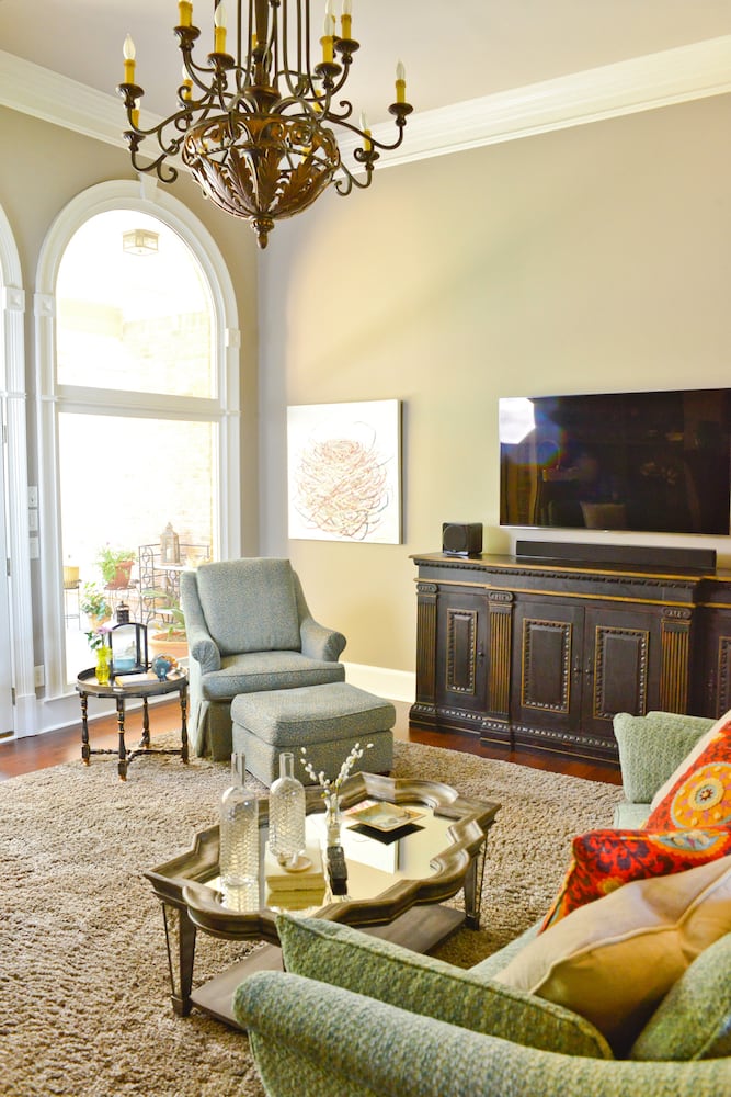 The classic credenza and cocktail table