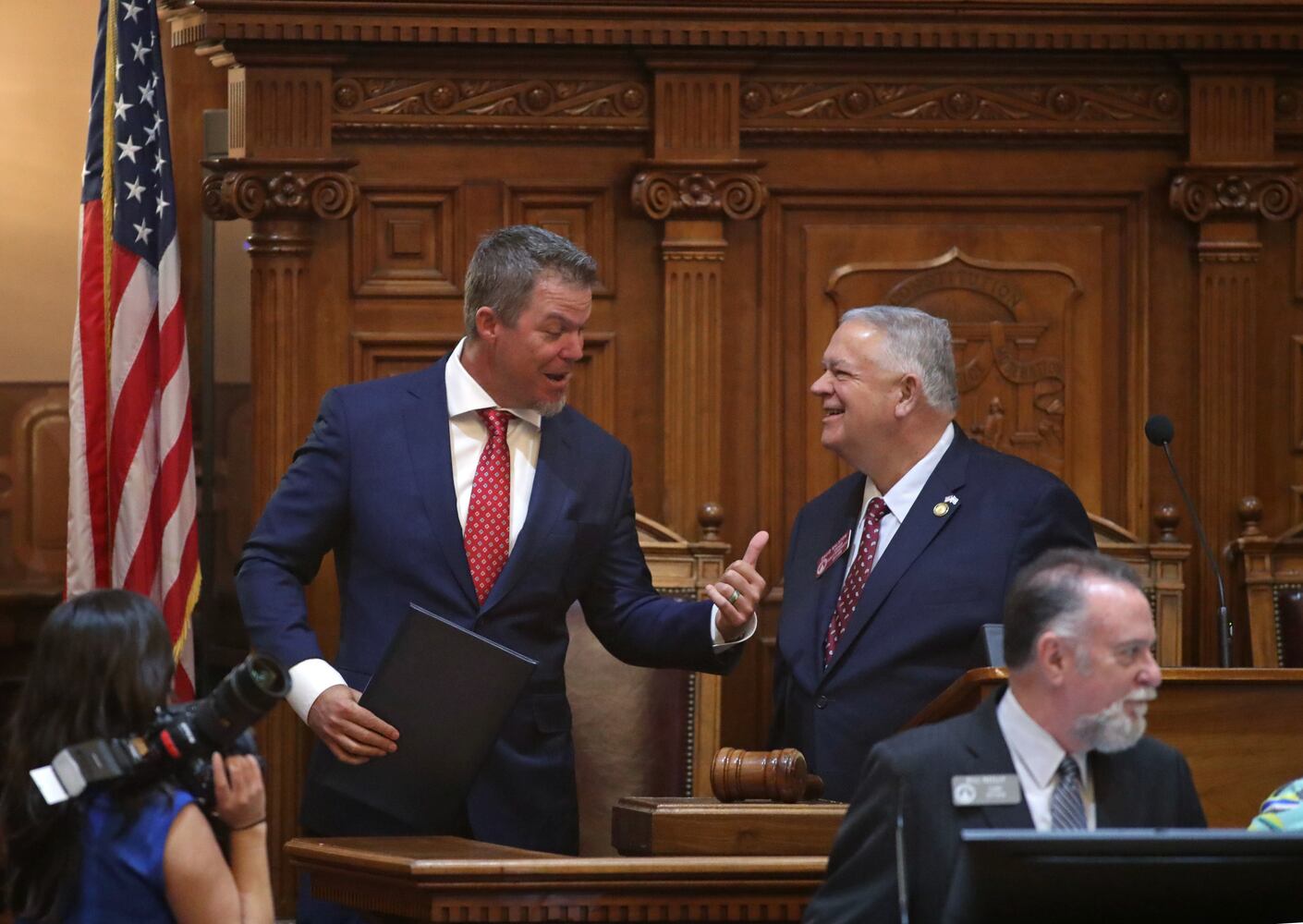 Photos: Chipper Jones honored at Georgia Capitol