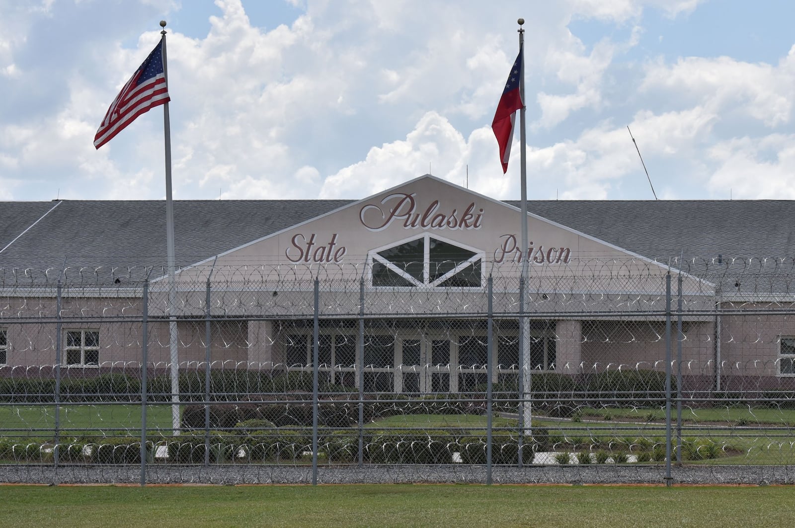 The deputy warden for administration at Pulaski State Prison was arrested and fired this month. He’s accused of engaging in sexual contact with an individual in custody. Pulaski is prison for women that is located in Hawkinsville. (HYOSUB SHIN / HSHIN@AJC.COM)