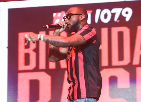 Davido performs during the Hot 107.9 Birthday Bash 2019 at State Farm Arena on Saturday, June 15, 2019, in Atlanta. (Photo by Robb Cohen/Invision/AP)