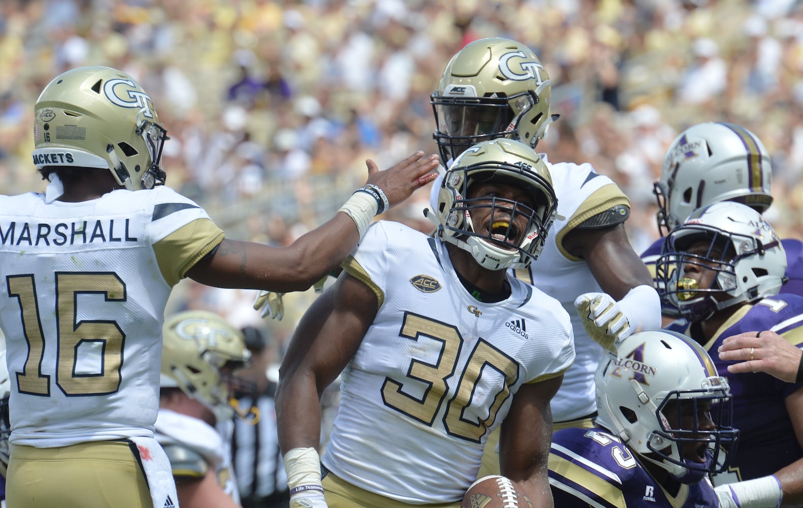 Photos: Georgia Tech plays Alcorn State in season-opener