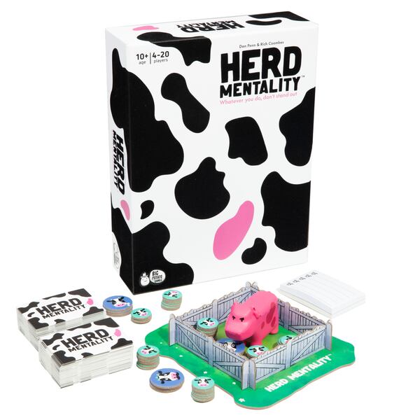 When playing this family friendly board game, it’s okay to follow the herd.
Courtesy of Big Potato