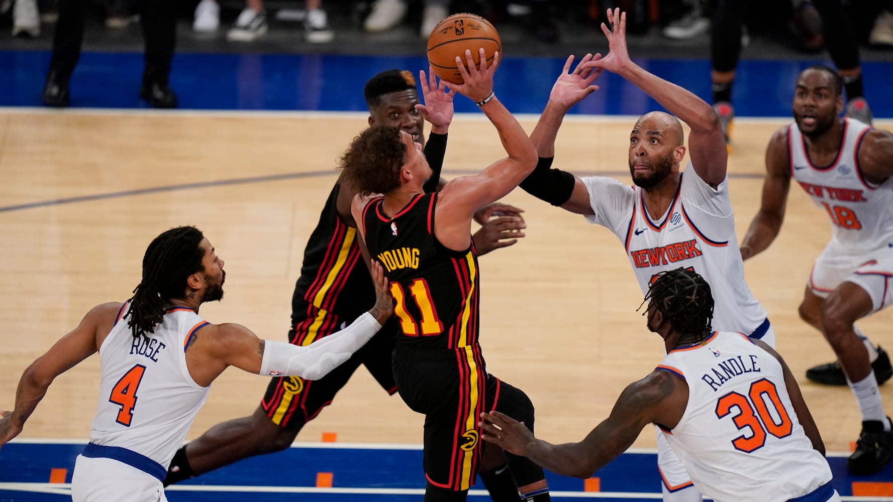 Hawks-Knicks, Game 1