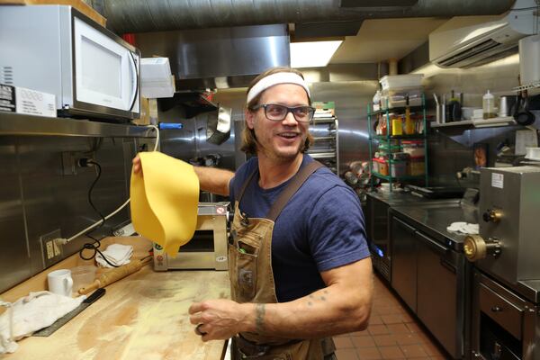 With a small staff, BoccaLupo chef-owner Bruce Logue thought it was best to close his restaurant June 26-July 6 so everybody could have a break. (Tyson Horne / tyson.horne@ajc.com)