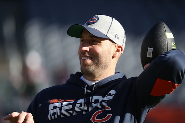 Dave Ragone was the Chicago Bears QB coach since 2016. He was promoted to his new role in 2019. Ragone has eight years NFL coaching experience, including spending the 2013 season as the Tennessee Titans quarterbacks coach.