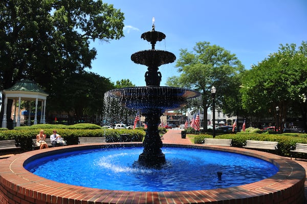 A look at Marietta Square in May 2012