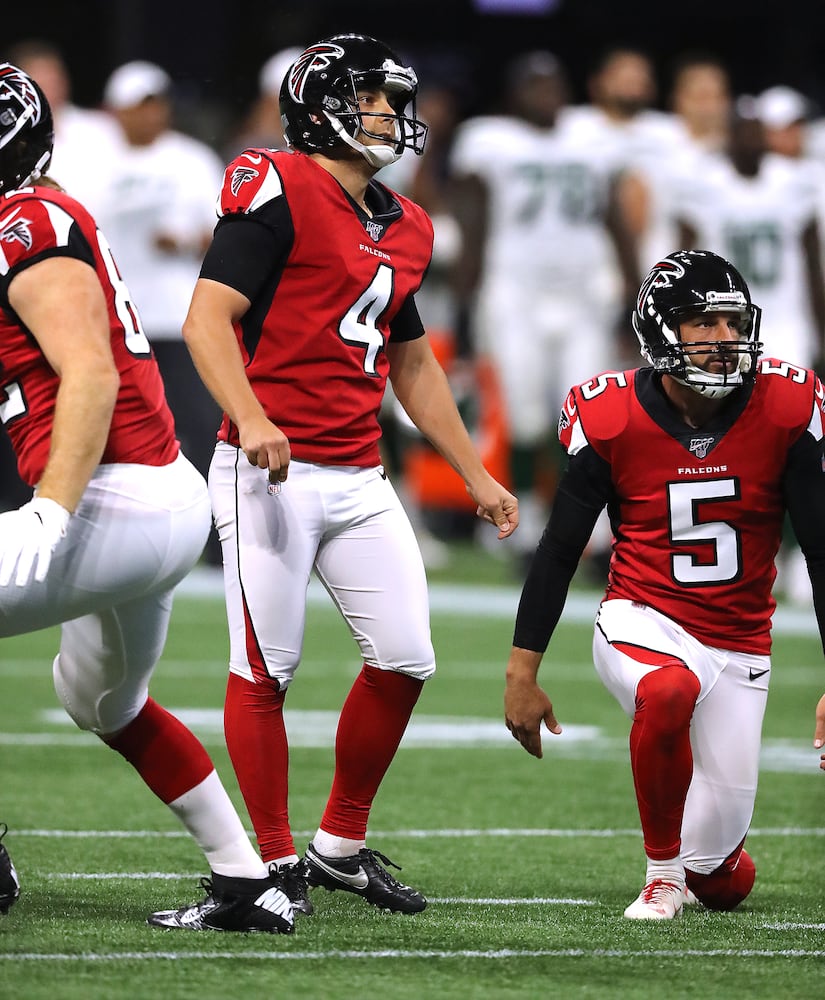 Photos: Falcons lose to Jets in third exhibition game