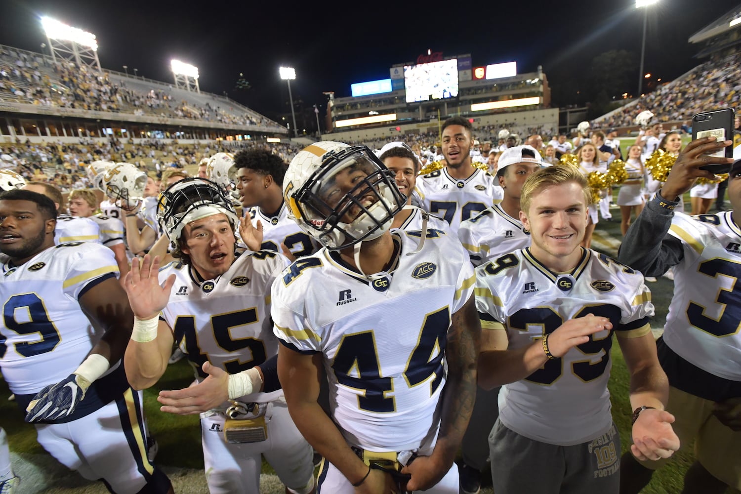 Photos: Georgia Tech pulls away from Wake Forest