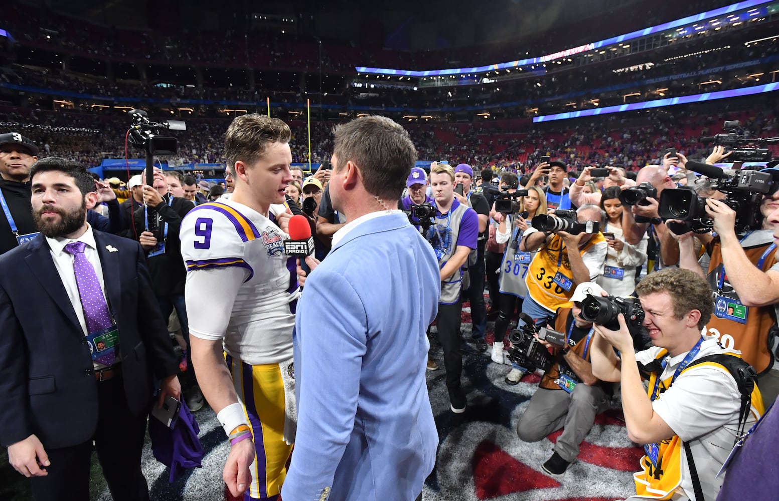 Photos: LSU crushes Oklahoma in Peach Bowl in Atlanta