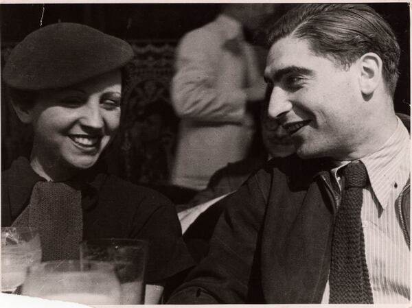 Gerda Taro and Robert Capa