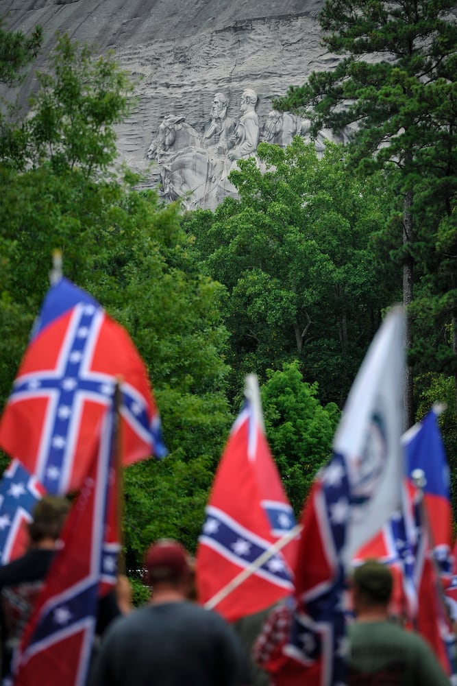 Confederate flag rally