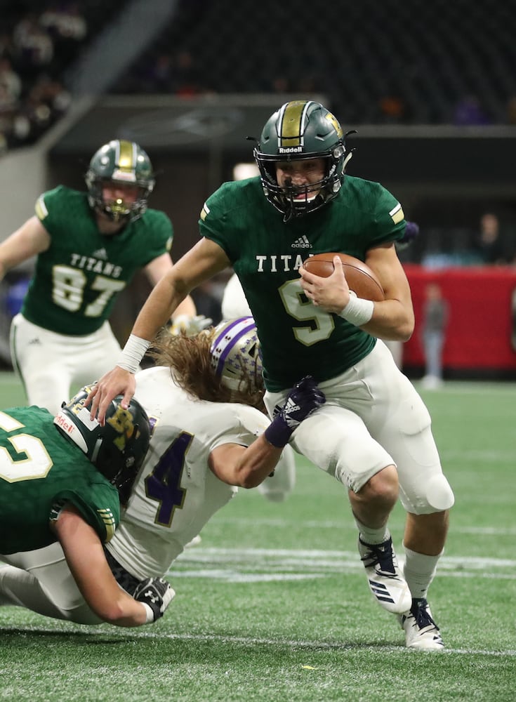 Photos: Day 2 of HS state title games at Mercedes-Benz Stadium