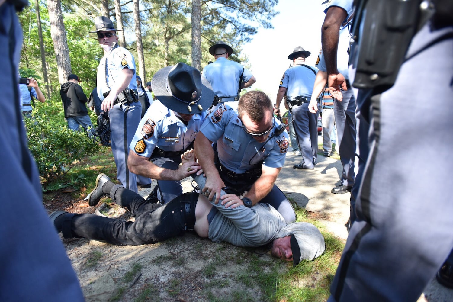 Protests at Stone Mountain