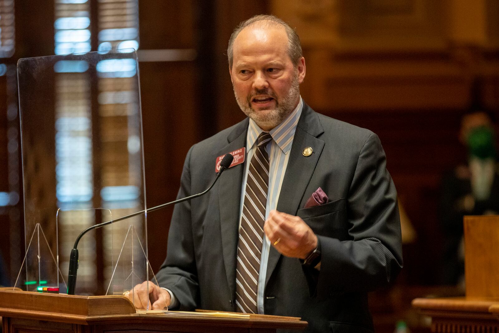 State Rep. Barry Fleming, R-Harlem, is moving to the judicial bench after leading a failed campaign for the House speaker’s gavel. (Alyssa Pointer/AJC)