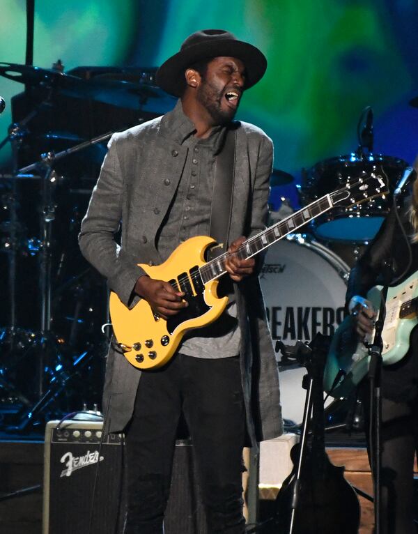  Gary Clark wails away on "Good Enough." Photo by Chris Pizzello/Invision/AP