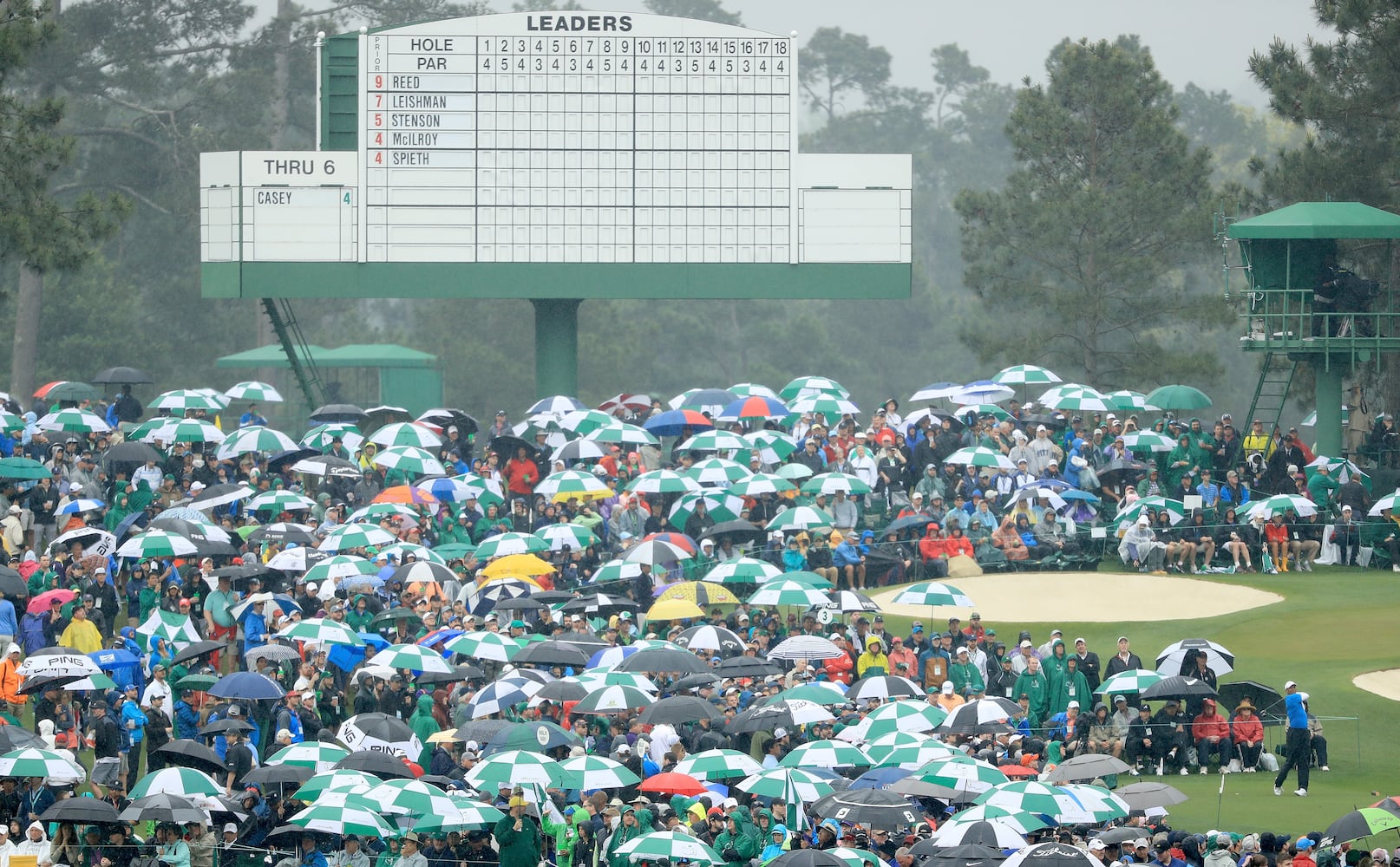 Photos: Tiger Woods’ third round at the Masters