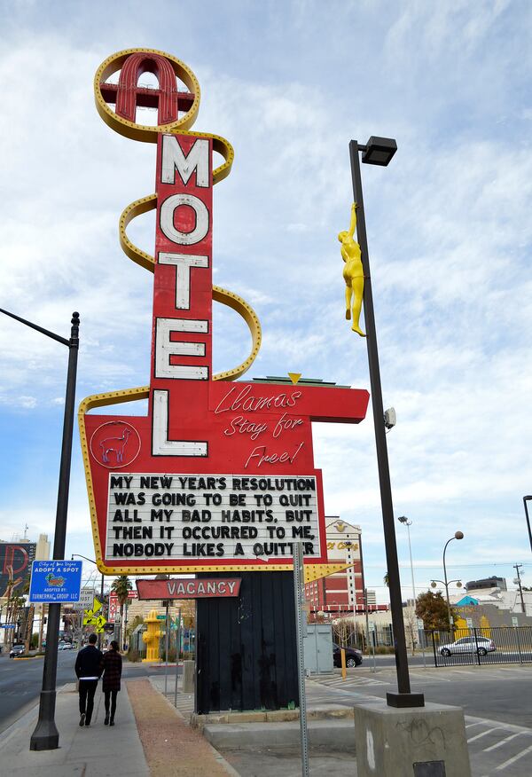 Part of Vegas' charm? The tackiness and the attitudes, evidenced at street level via a stroll around town. (Amelia Rayno/Minneapolis Star Tribune/TNS)