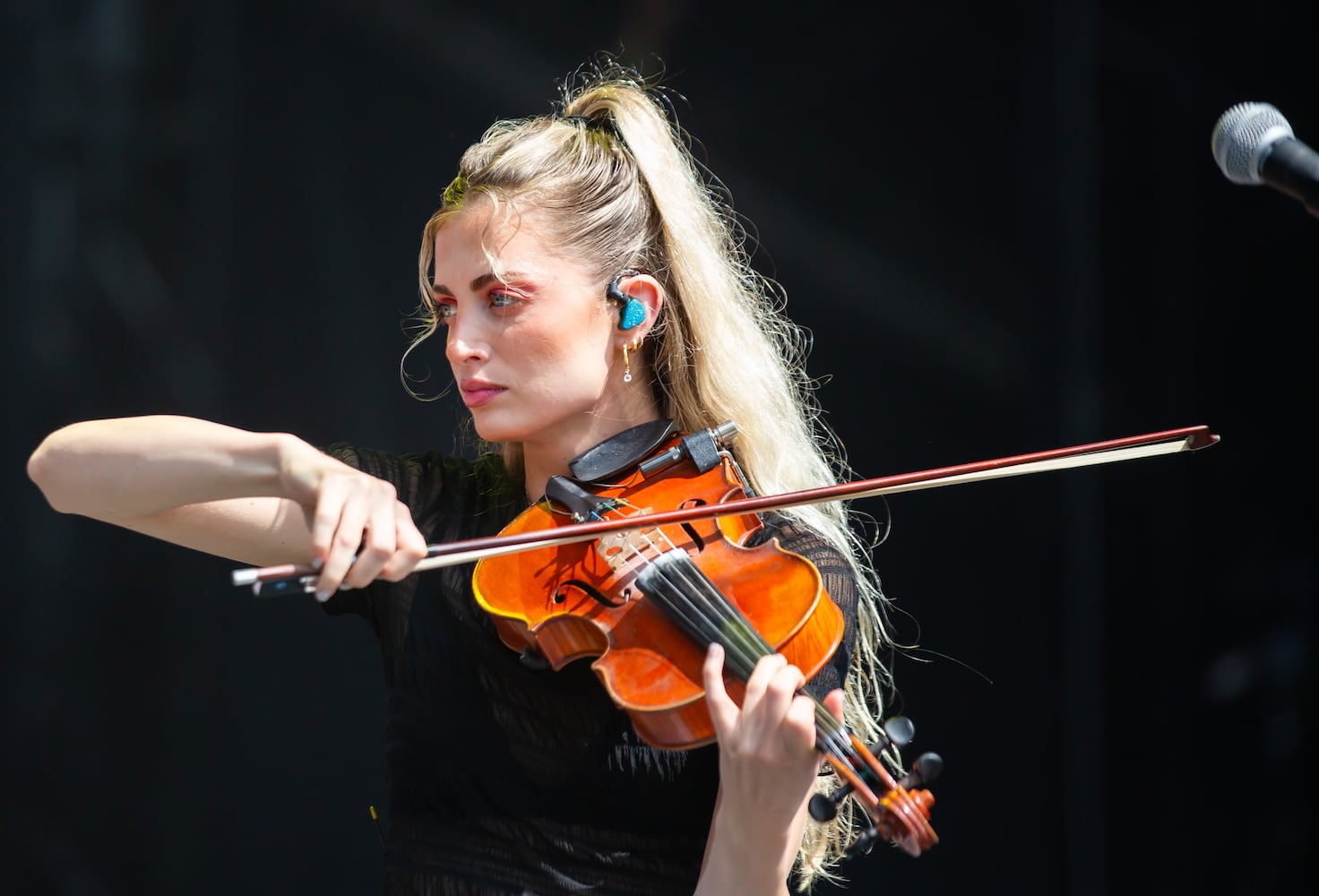 Atlanta, Ga: The National Parks open up Music Midtown's last day this year. Photo taken Sunday September 17, 2023 at Piedmont Park. (RYAN FLEISHER FOR THE ATLANTA JOURNAL-CONSTITUTION)