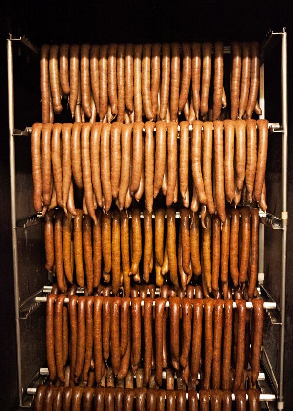 Stripling’s General Store started out in 1964 as a sausage kitchen on the Stripling family farm. The sausage still is made according to that original recipe. Courtesy of Stripling’s General Store