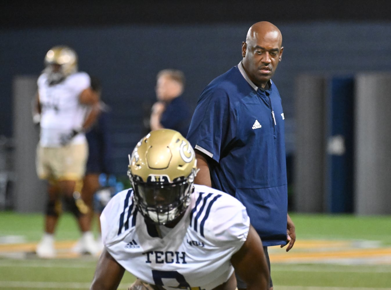 Georgia Tech football practice photo