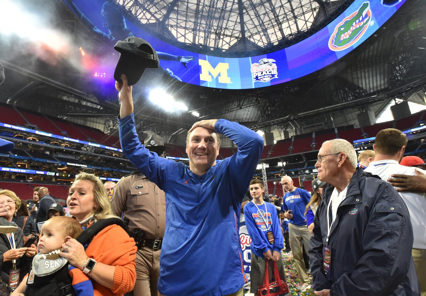 Photos: Florida beats Michigan in Chick-fil-A Peach Bowl