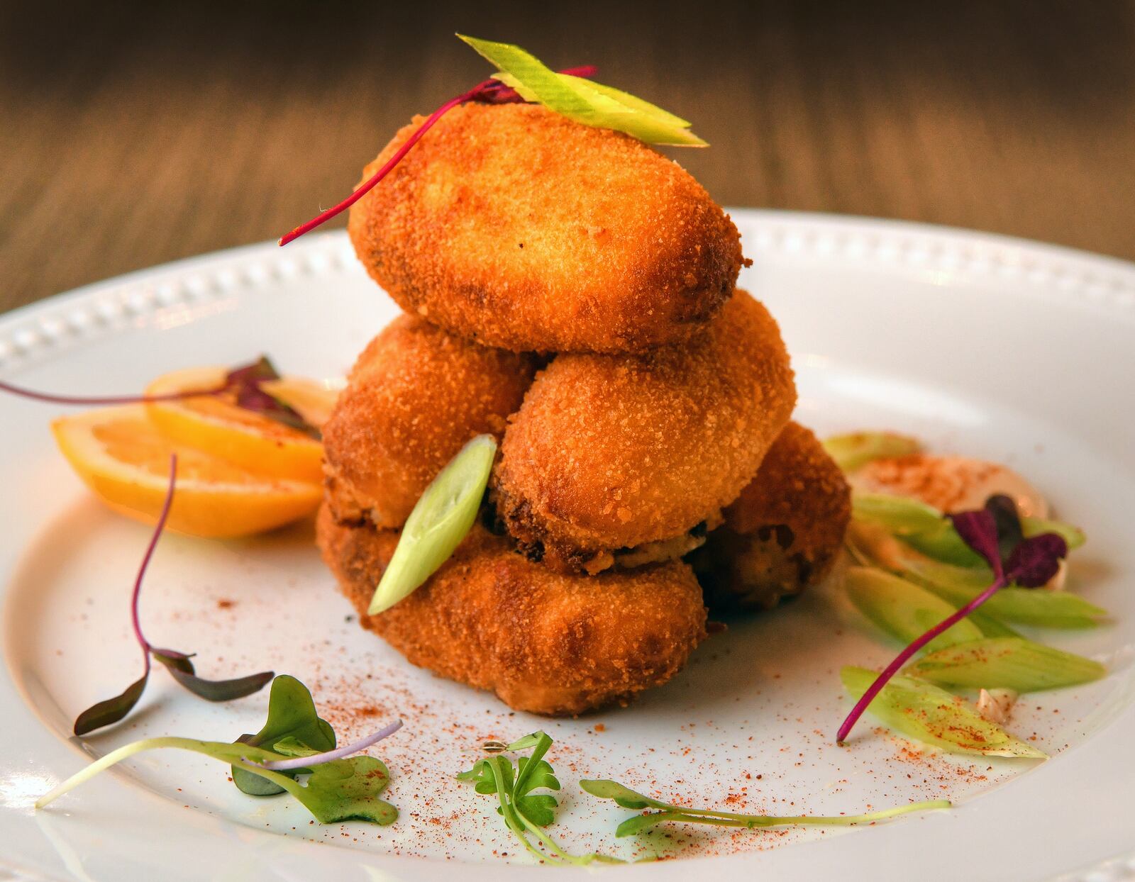 Serrano Ham and Bechamel Croquetas. Food styling by Ozzy Llanes and Alex Valdivia / Chris Hunt /For the AJC