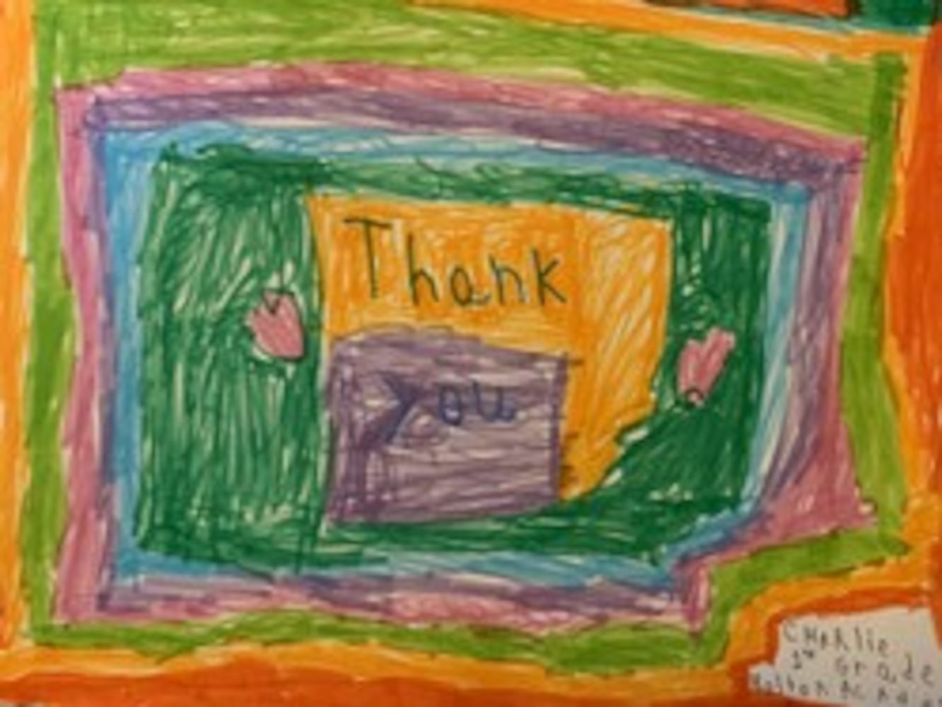 Art from the Heart: Kids thank front-line workers