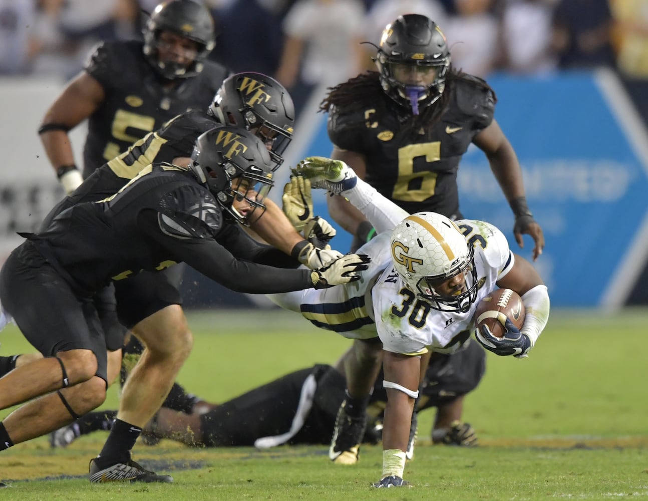 Photos: Georgia Tech pulls away from Wake Forest