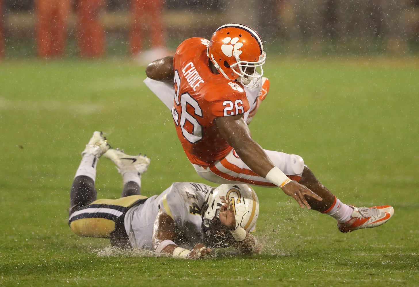 Georgia Tech plays Clemson